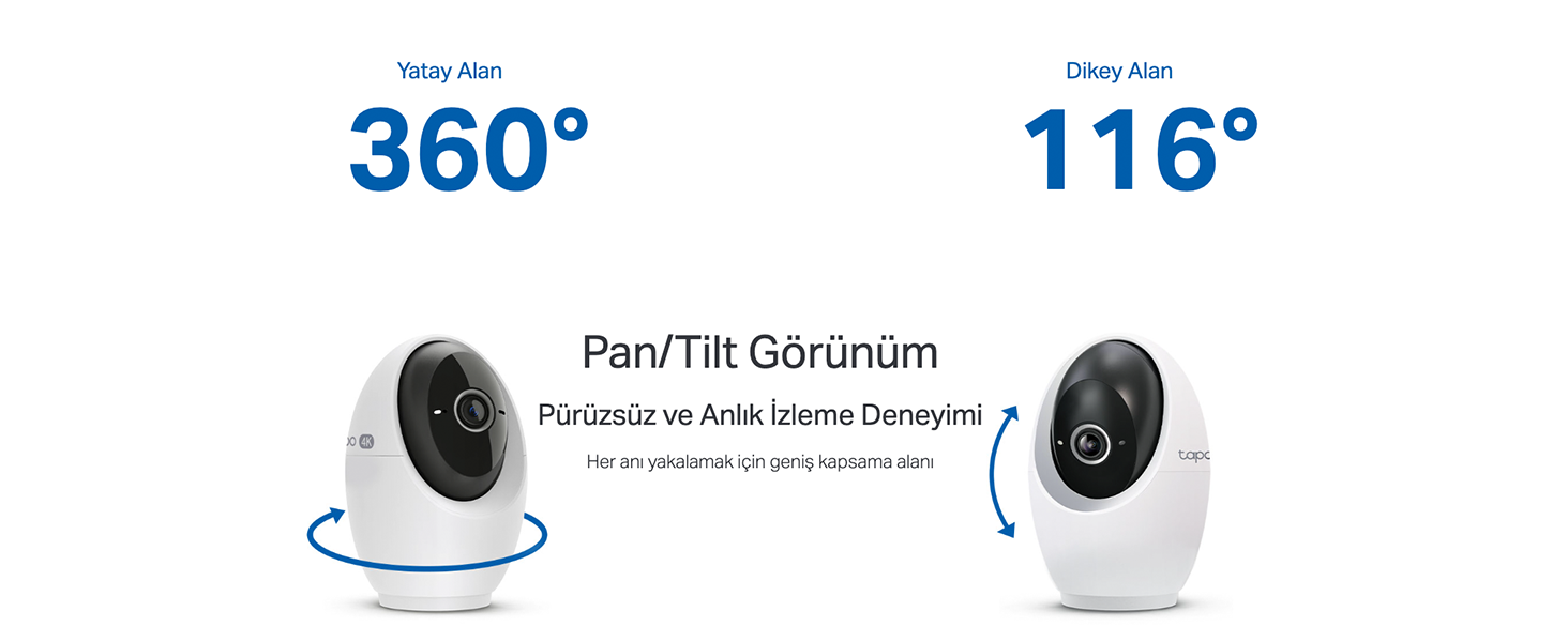 Tp-Link Tapo C260 | Akıllı Wi-Fi Güvenlik Kamerası | 4K 8mp Fiyatı