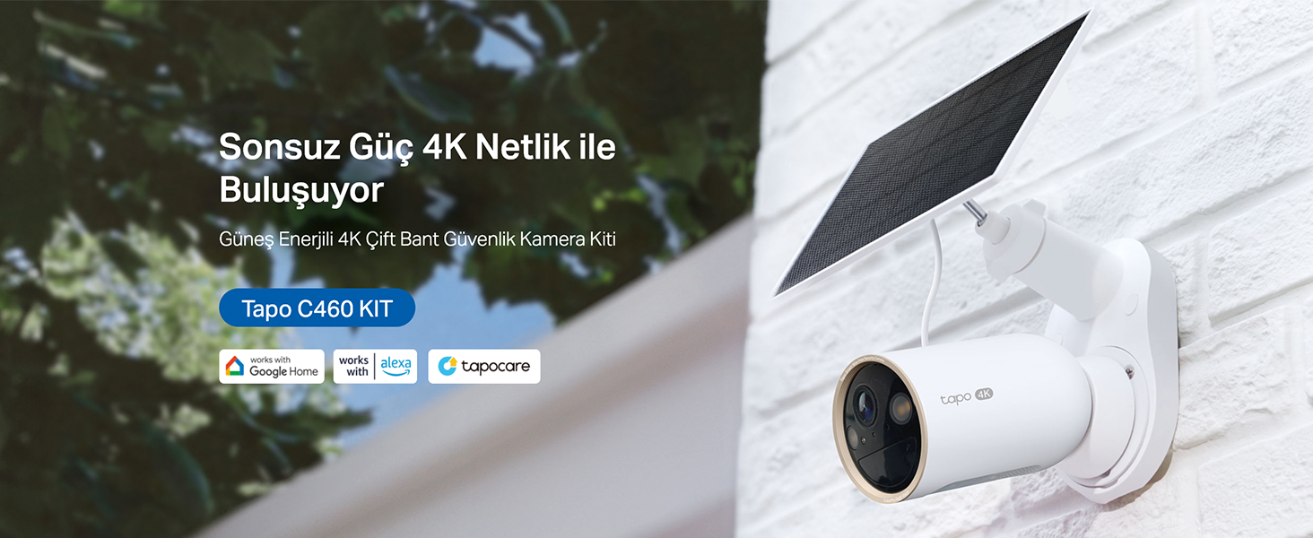 Tp-Link Tapo C460 Kıt | 4K 8mp Bataryalı Güvenlik Kamerası Fiyatı