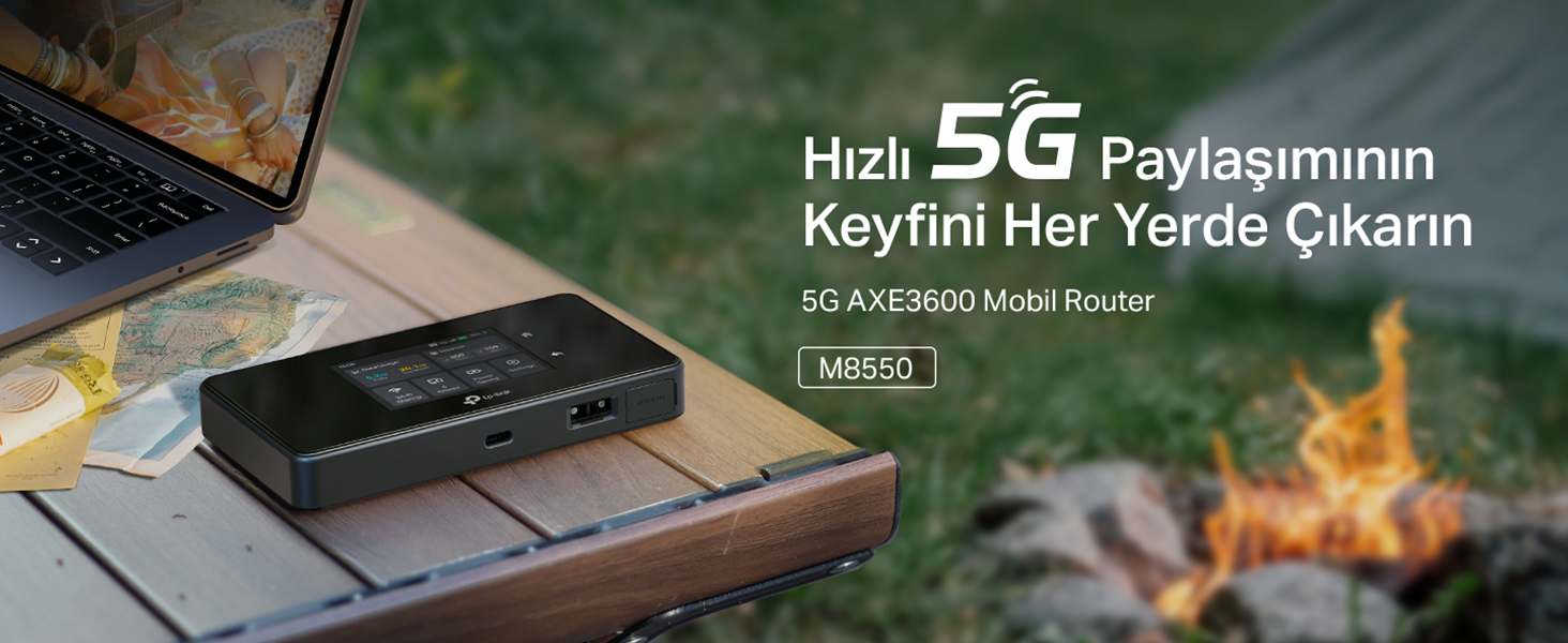 Tp-Link M8550 | 5g Mobil Wi-Fi 6e Taşınabilir Modem | 3.4 Fiyatı